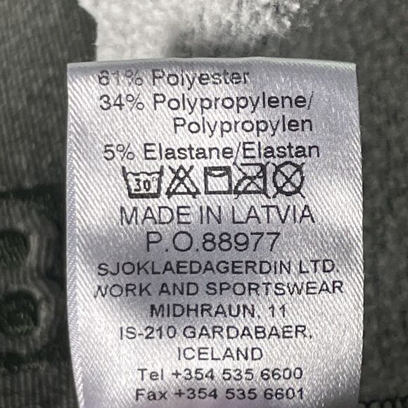 66° North Iceland Vik Heather Jacket Full Zip Fleece Lined Green Small Women NEW - Picture 9 of 12